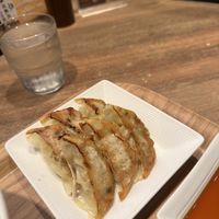 Tasty gyoza  at T's Tantan - Ecute Ueno in Tokyo