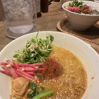 Sesame ramen   at T's Tantan - Ecute Ueno in Tokyo