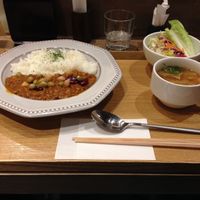 Lentil and bean curry at T's Tantan - JR Ueno in Tokyo