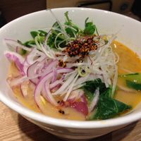 White sesame tantanmen at T's Tantan - JR Ueno in Tokyo