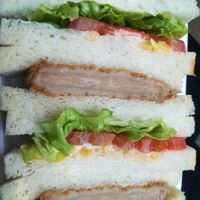 Veggy Katsu sandwich JPY540 at T's Tantan - JR Ueno in Tokyo