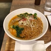 Golden Sesame Ramen at T's Tantan - Ecute Ueno in Tokyo