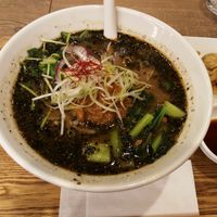 I recommend the Black sesame tantan at T's Tantan - Ecute Ueno in Tokyo