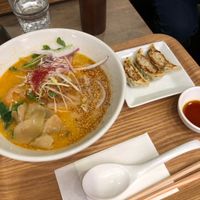 Gold sesame ramen at T's Tantan - JR Ueno in Tokyo