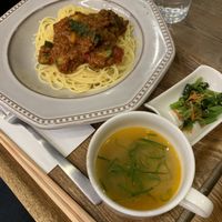 Bolognese  at T's Tantan - JR Ueno in Tokyo