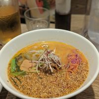 Gold sesame tantan at T's Tantan - Ecute Ueno in Tokyo