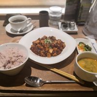 Ma-po tofu set at T's Tantan - Ecute Ueno in Tokyo