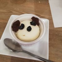 Dessert ice cream at T's Tantan - Ecute Ueno in Tokyo