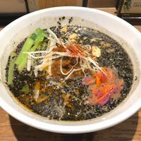 Tantan noodles with black sesame at T's Tantan - Ecute Ueno in Tokyo