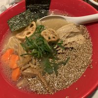 Sesame ramen at T's Tantan - Ecute Ueno in Tokyo