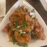 Vegan shrimp   at Ale Mary's Beer Hall in Royal Oak