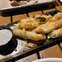 Fried pickles  at Ale Mary's Beer Hall in Royal Oak