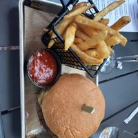 Vegan southwest burger   at Ale Mary's Beer Hall in Royal Oak