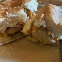 Nashville Hot Chickn’ Sandwich   at Ale Mary's Beer Hall in Royal Oak