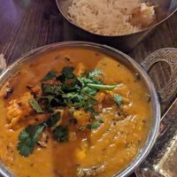 Curry with tofu at Nasha in Austin