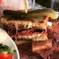 The reuben  at Mythology in Toronto