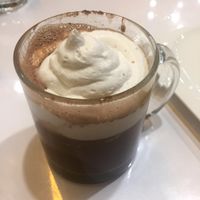 Iced hot chocolate  at Mythology in Toronto
