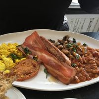 English breakfast at Mythology in Toronto