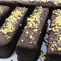 Vegan twix bars at Raw Lovely Two in Thornlands