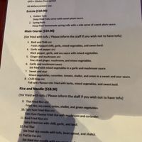 Make sure you ask for the vegan menu  at Toronthai in Toronto