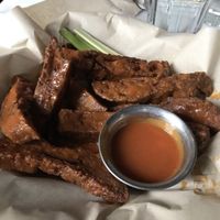 Buffalo Seitan wings   at City O' City in Denver