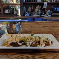 Latkes (mmmm!) at City O' City in Denver