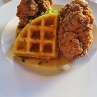 chick'n & waffles at City O' City in Denver