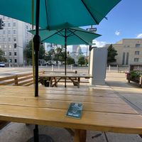 Lovely outdoor seating  at City O' City in Denver