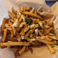 Kimchi loaded fries at City O' City in Denver