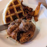 1/2 chick'n and waffle at City O' City in Denver