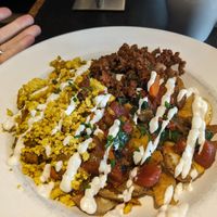 Vegan chorizo hash at City O' City in Denver