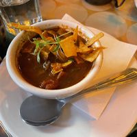 cup of tortilla soup  at City O' City in Denver