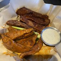 Seitan wings  at City O' City in Denver