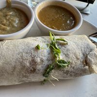 Vegan breakfast burrito  at City O' City in Denver