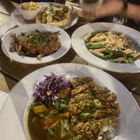 Cheesesteak, poutine, summer pasta and katsu curry   at City O' City in Denver