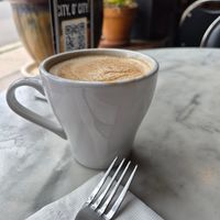 Latte at City O' City in Denver
