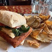 Breakfast Sandwich with BBQ Seitan at City O' City in Denver