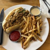 Vegan "Cheese Steak”  at City O' City in Denver