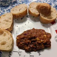 Chili sin carne at Cafe Augustin in Lindau