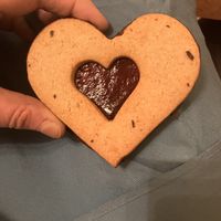 Vegan koek hartje   at denn's Biomarkt - Josefstädter Str in Vienna