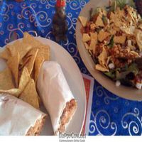 Mexi Wrap and Taco Salad at Aunt Mary's Toaster Bistro in Lincoln City