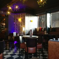 Bar side area at Zambretto Italian - Old Sneddon St in Paisley