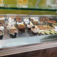 Lots of dessert choices at L'Orto Bistrot in Turin