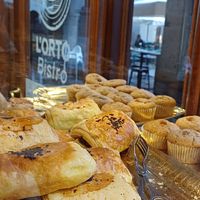Some pastries at L'Orto Bistrot in Turin
