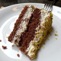 Dessert  at L'Orto Bistrot in Turin