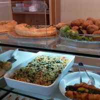 Main dish options at L'Orto Bistrot in Turin