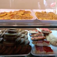 Main dish options at L'Orto Bistrot in Turin