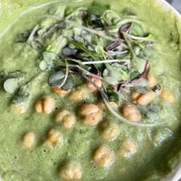 Spicy avocado soup   at Greenleaf Juicing Company - SE Grand in Portland