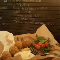 combo at Veggie Happy in Queretaro