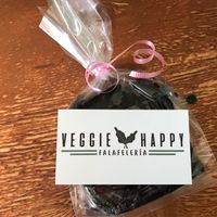 Brownie.  Other desserts are also available. at Veggie Happy in Queretaro